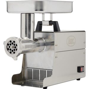 LEM Big Bite Stainless Steel Electric Meat Grinder #12
