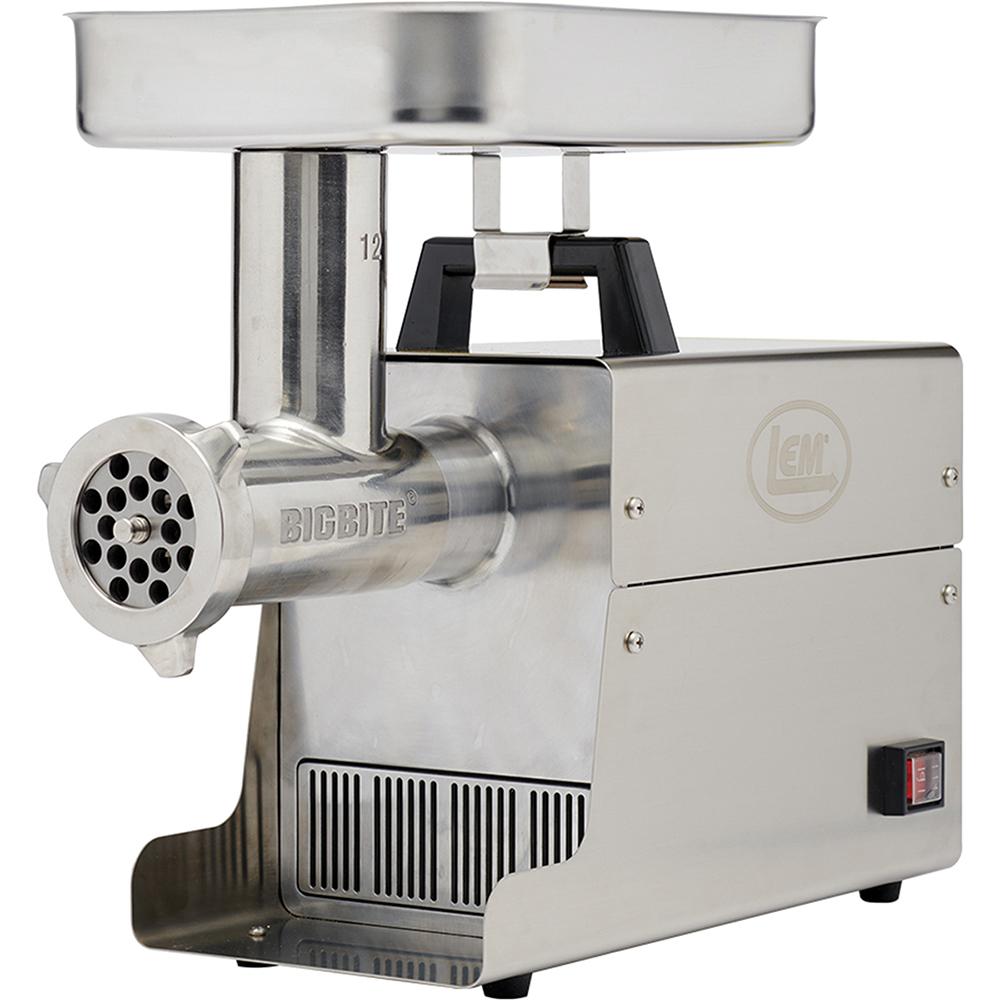 LEM Big Bite Stainless Steel Electric Meat Grinder #12