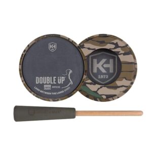 Knight & Hale Double Up Turkey Call - Slate/Glass Pot