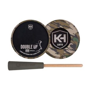 Knight & Hale Double Up Aluminum/Glass Pot Turkey Call