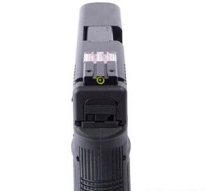 Meprolight FT Bullseye Tritium Rear Sight for Glock