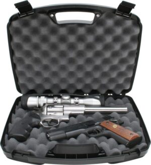 MTM Snap-Latch Two Pistol Case for 8-Inch Barrel - Black