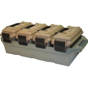MTM 4-Can 30 Cal Ammo Crate - Durable Ammo Storage
