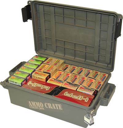 MTM Ammo Crate Utility Box 12 Gauge Army Green