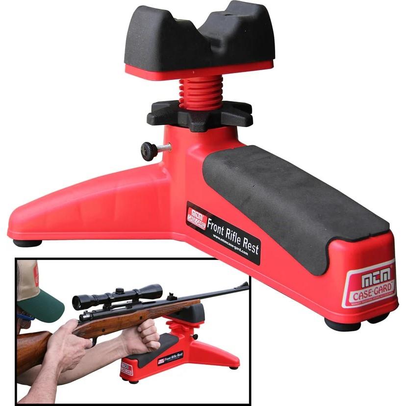 MTM Case-Gard FRR30 Front Rifle Rest - Durable Red Polymer