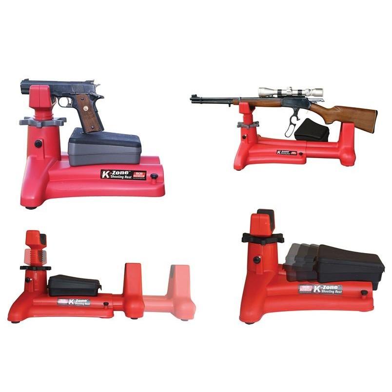 MTM K-Zone Adjustable Shooting Rest - Red