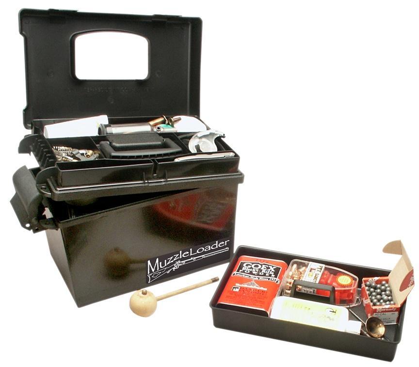 MTM Muzzleloader Dry Box Black - Secure Storage