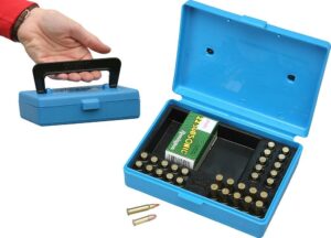 MTM Rimfire 130 Rounds Ammo Box Blue