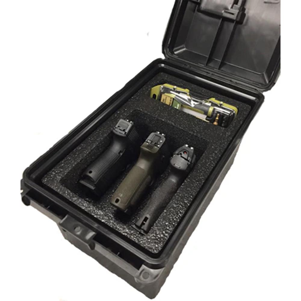 MTM Tactical Pistol Case for 3 Handguns - Dark Earth