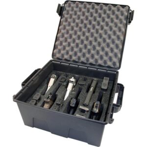 MTM Tactical Pistol Handgun Case - Fits 6 Handguns