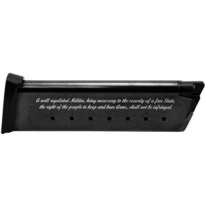 Mec-Gar 1911 .45 ACP 2nd Amendment Engraved Magazine