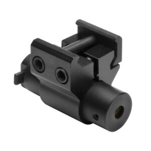 COMPACT RED LASER SIGHT WITH WEAVER MOUNT/BLACK