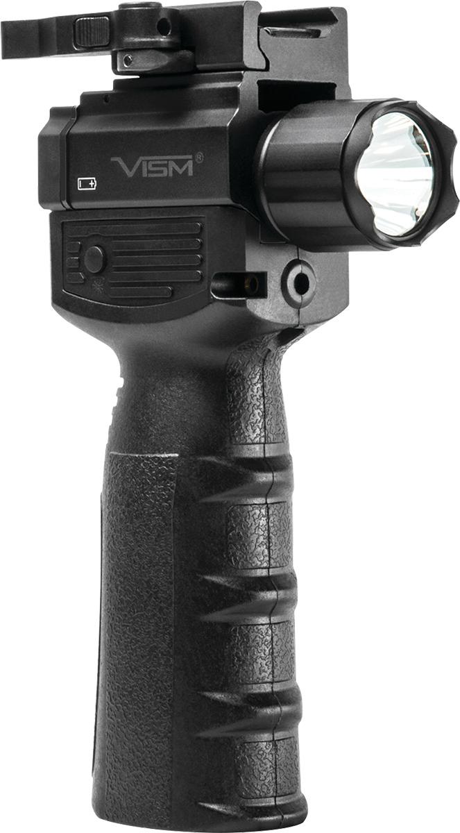 NcSTAR VISM Vertical Grip with Laser and Flashlight