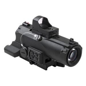 NcStar ECO 4xScope with Laser & Micro Dot - Black
