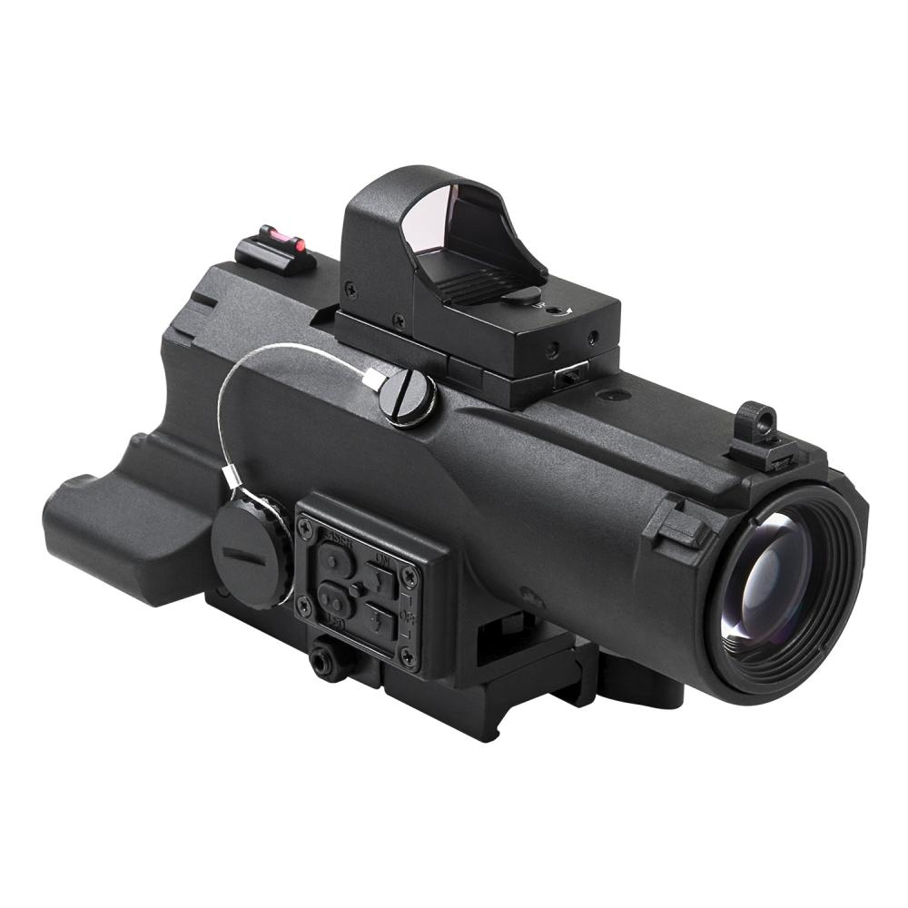 NcStar ECO 4xScope with Laser & Micro Dot - Black
