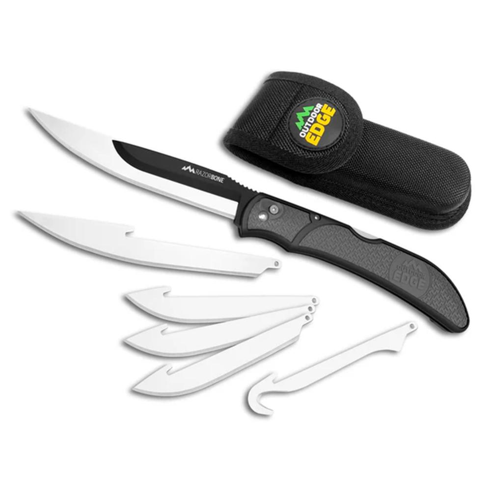Outdoor Edge Razor Bone 6-Blade Combo Set