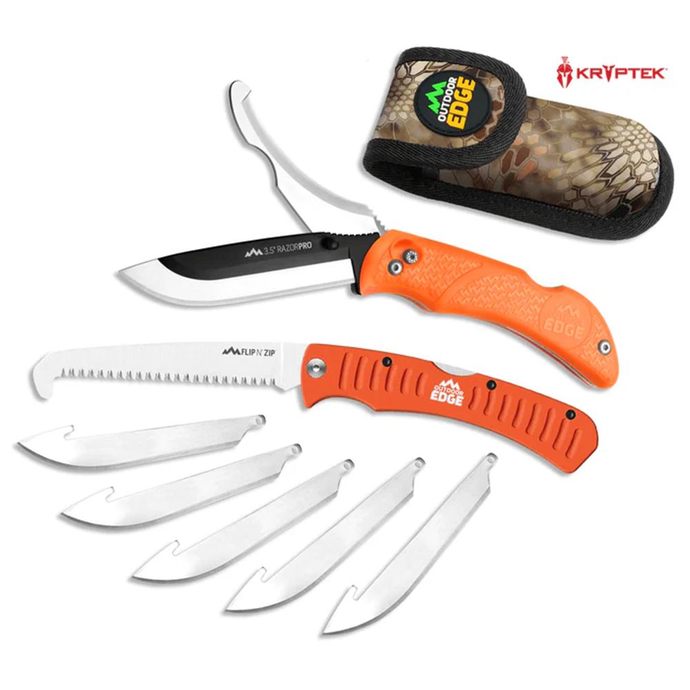 Outdoor Edge Razor Pro Saw Combo Kit with 6 Blades