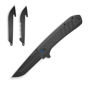 Outdoor Edge Razor VX4 3" Folding Knife - Carbon Weave G10