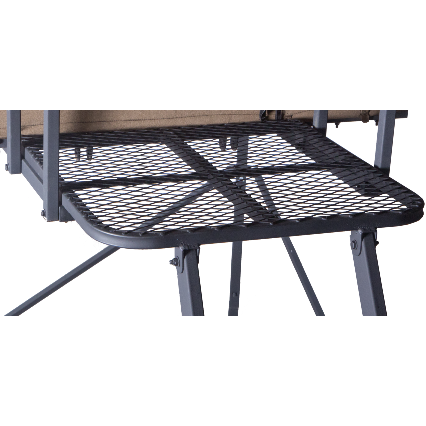 Millennium Buck Hut Ladder Platform - Sturdy Steel Construction