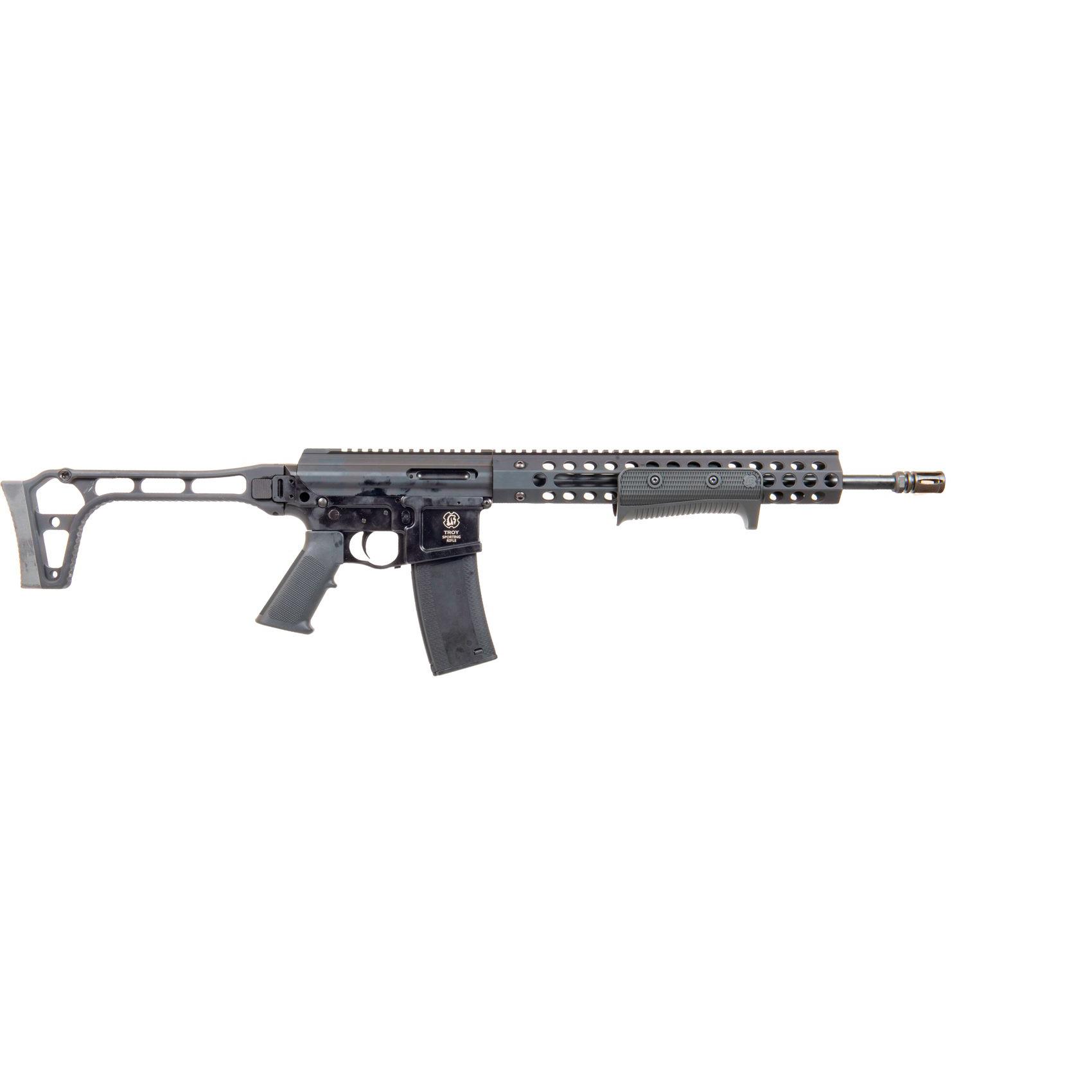 Troy Folding Pump Action Rifle .223 Rem 16" Barrel