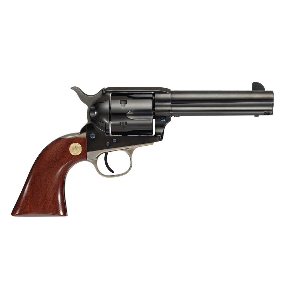 Cimarron Pistoleer .45 LC Revolver - 4.75" Blued Walnut