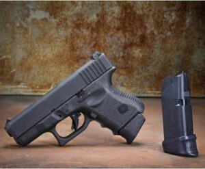 Pachmayr Grip Extender for Glock 43 - Black Matte