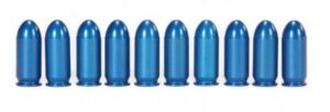 A-Zoom 45 ACP Snap Caps - Blue Dummy Rounds, 10 Pack