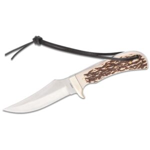 Schrade Uncle Henry Staglon Fixed Blade Knife with Sheath