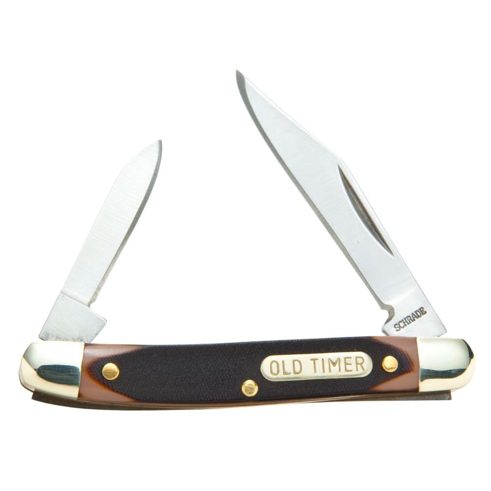 Old Timer Minuteman 2 Blade Pocket Knife - Battenfeld