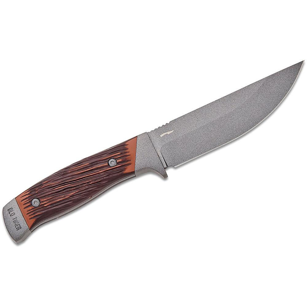 Old Timer Frontier 5" Fixed Blade Knife - Luxewood