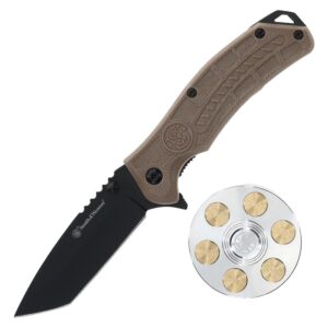 Smith & Wesson Tanto Folding Knife & Fidget Spinner Combo
