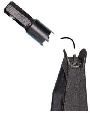 Wheeler AR Front Sight Tool - Delta Steel, Black