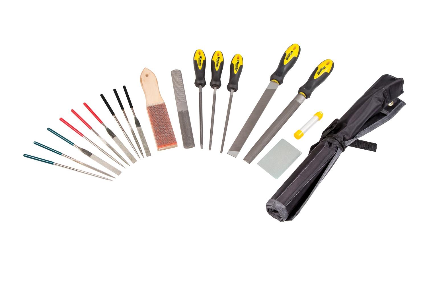 Wheeler Professional Gunsmithing File Set with Pouch