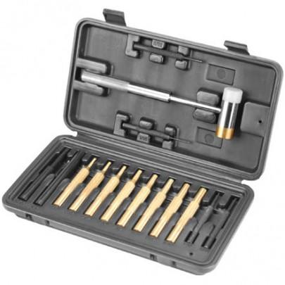 Wheeler Engineering 15-Piece Gunsmithing Hammer and Punch Set