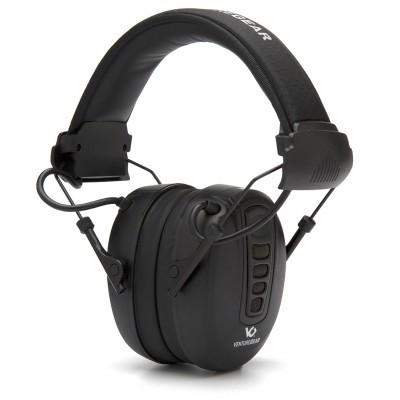 Pyramex Clandestine Electronic Ear Muffs 24dB Black