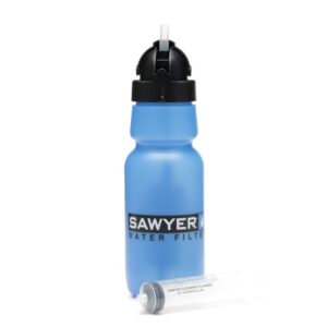 Sawyer Personal Water Filtration Bottle Filter with Inline Filter