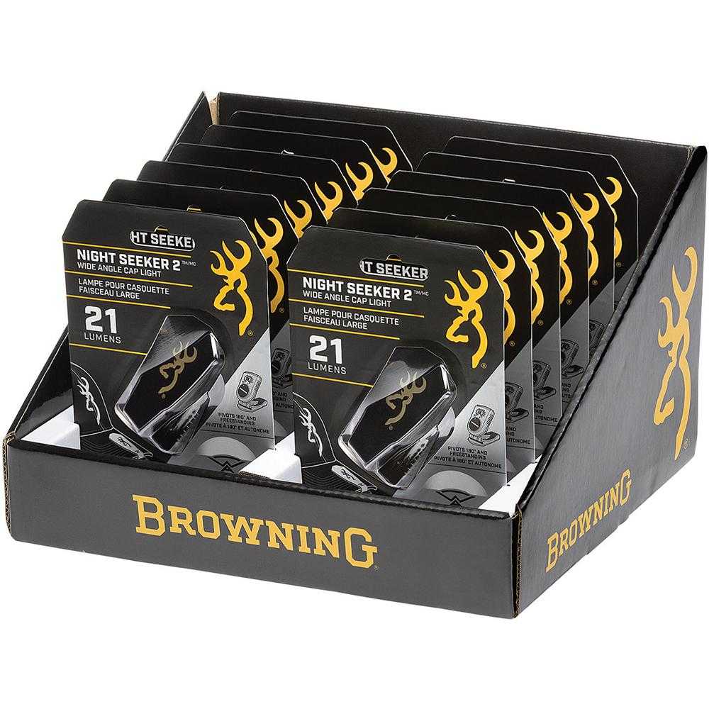 Browning Night Seeker 2 Cap Light 12 Pack - 21 Lumens