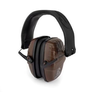 Ducks Unlimited Low Profile Ear Muffs 23dB Brown