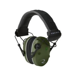 Radians Quad Mic Electronic Earmuff - Military Green