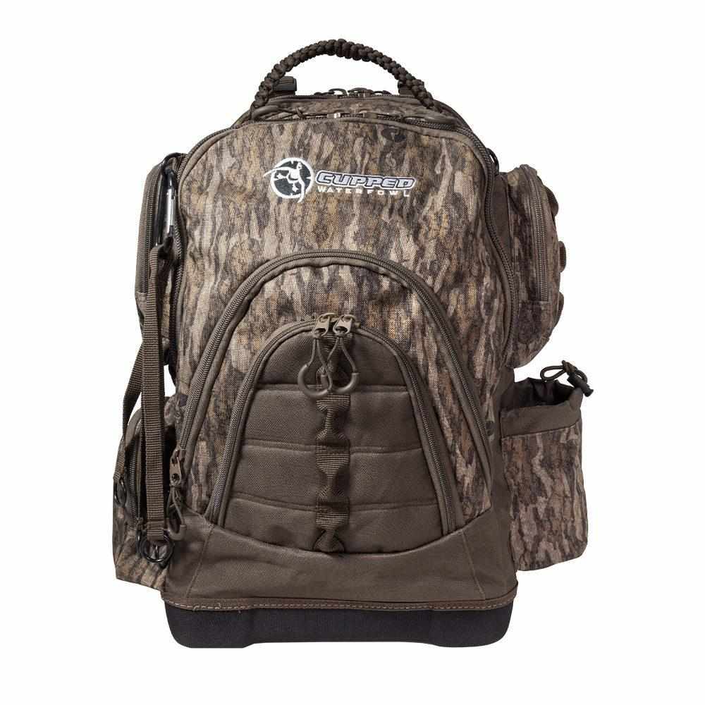 Cupped Waterfowl Hunting Backpack - Mossy Oak Bottomland