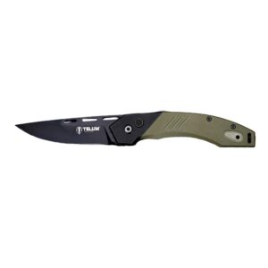 Telum Scorch Automatic Folding Knife - 3.5" Blade