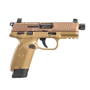 FN 502 Tactical .22 LR Pistol in Flat Dark Earth
