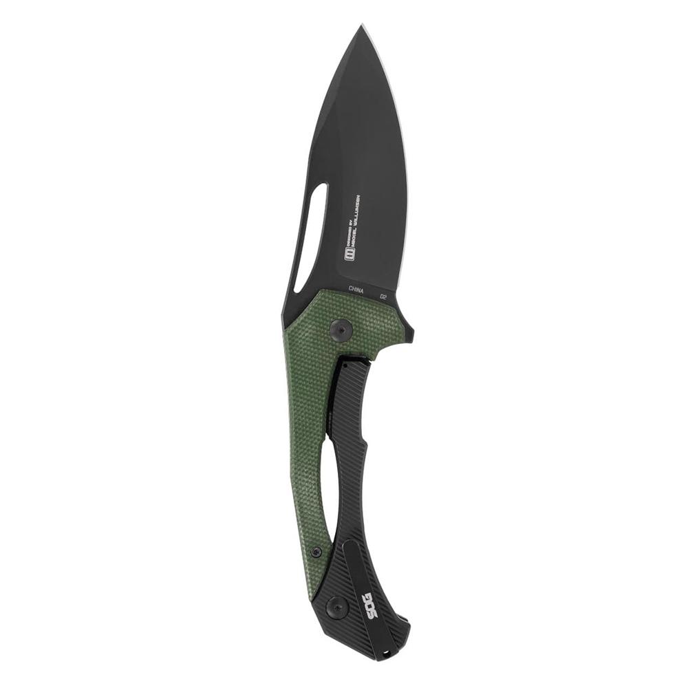 SOG Bulwark FLK Folding Knife with Cryo D2 Steel Blade