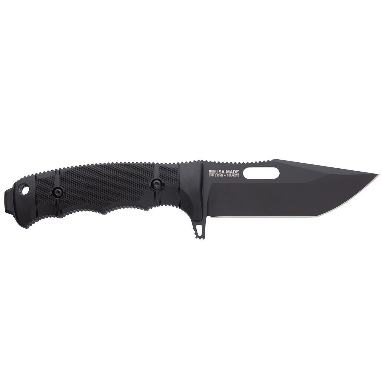 SOG SEAL FX Tanto Knife - 4.30" Black Blade
