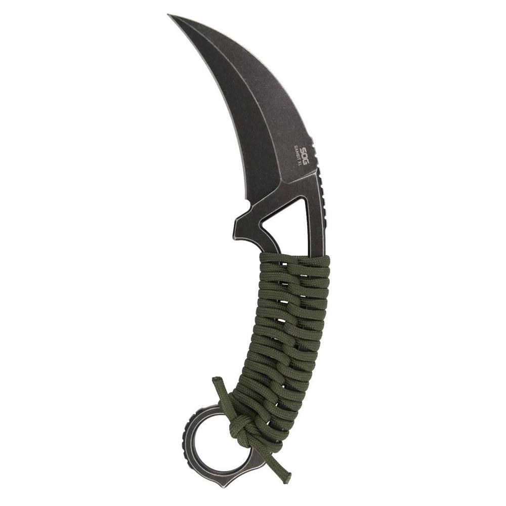 SOG Gambit XL Fixed Knife with 4" Karambit Blade