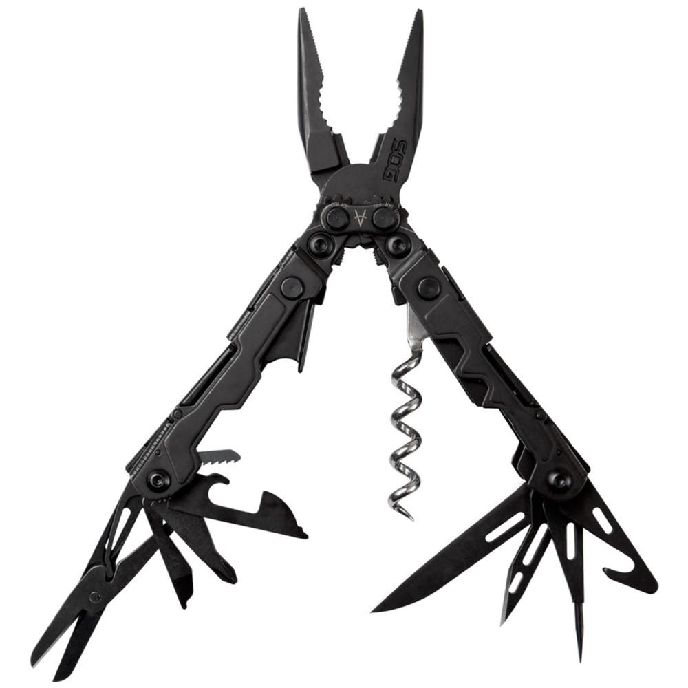 SOG PowerLitre Black Multi-Tool with Corkscrew