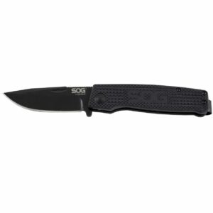 SOG Terminus Bowie Folding Knife - 3" S35VN Blade