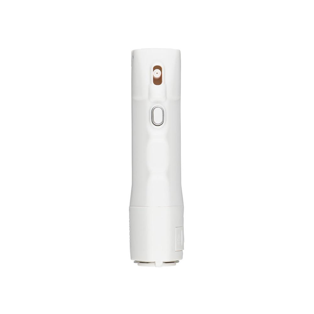 Sabre 2-In-1 Pepper Spray with Personal Alarm and Textured Case Snow White