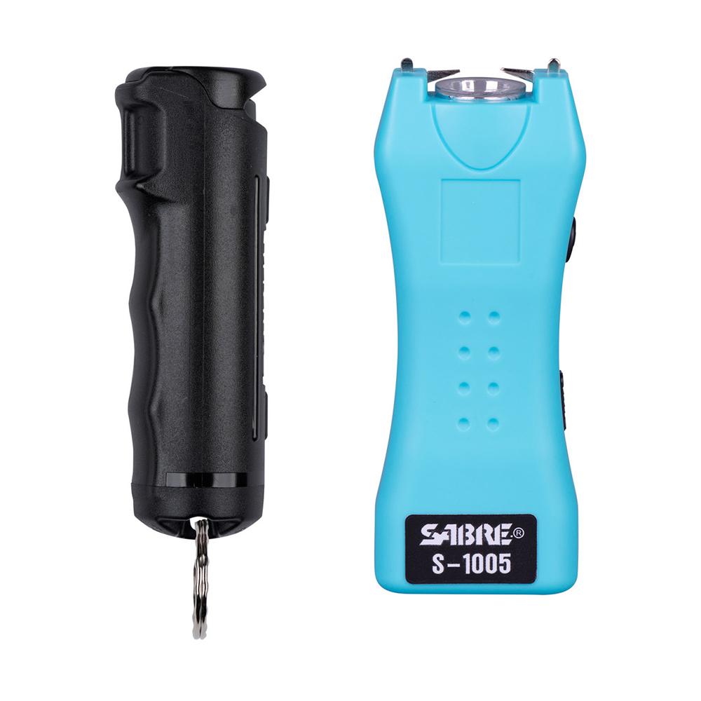 Sabre Pepper Spray & Stun Gun Kit - Turquoise