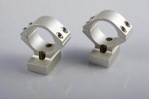 Talley Lightweight Alloy Mount Combo Silver 1" High